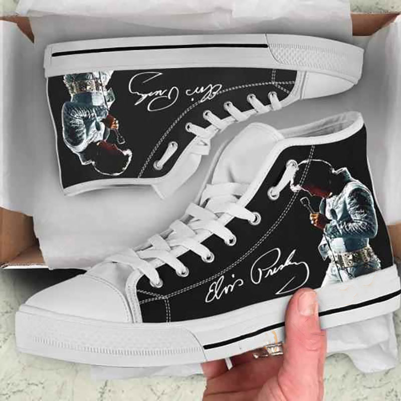 Elvis Presley High Top Shoes