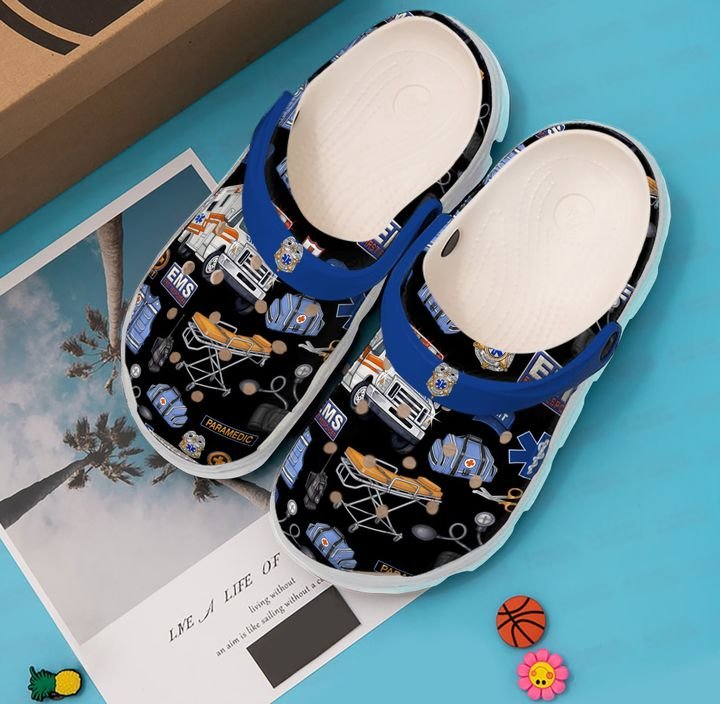 Ems First Responder Crocs Clog Shoes
