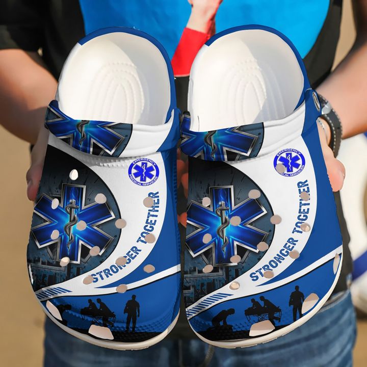 Ems Stronger Together Crocs Clog Shoes