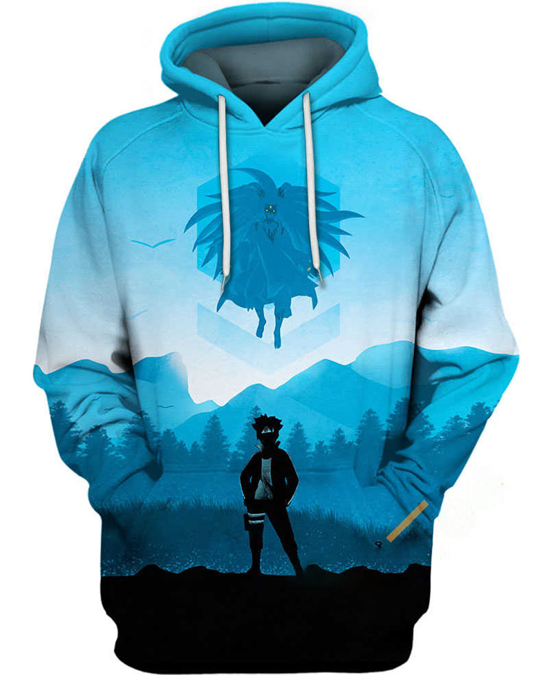 Energetic Boruto Uzumaki Hoodie 3D