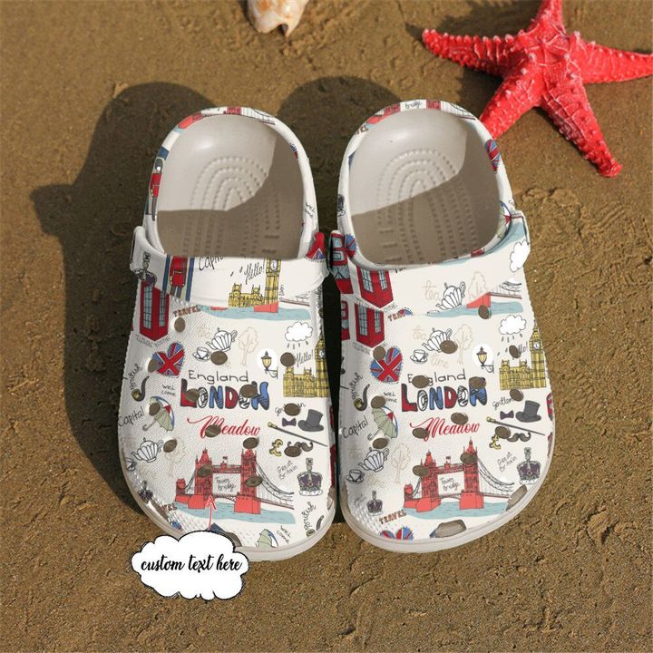 England Pride Crocs Clog Shoes