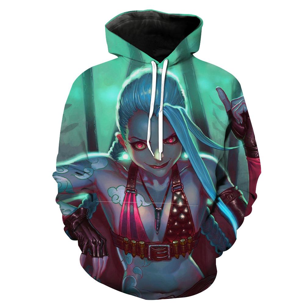 Epic Jinx League Of Legends Hoodie 3D