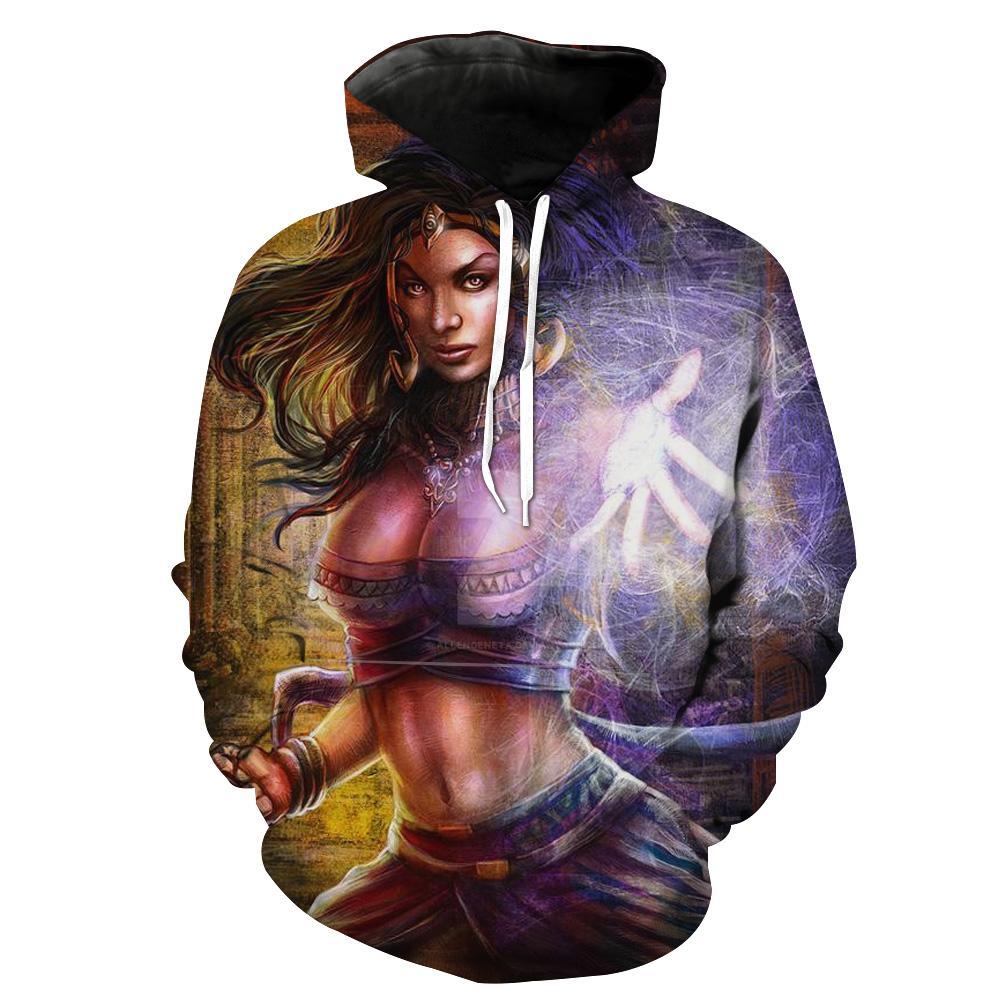 Epic Liliana Mtg Magic Liliana Hoodie 3D