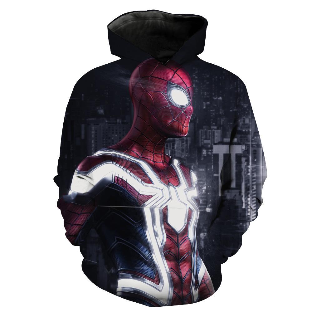 Epic Spiderman Hero Themed Hoodie 3D