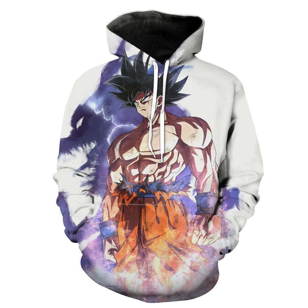 Epic Ultra Instinct Goku Dragon Ball Super Hoodie 3D