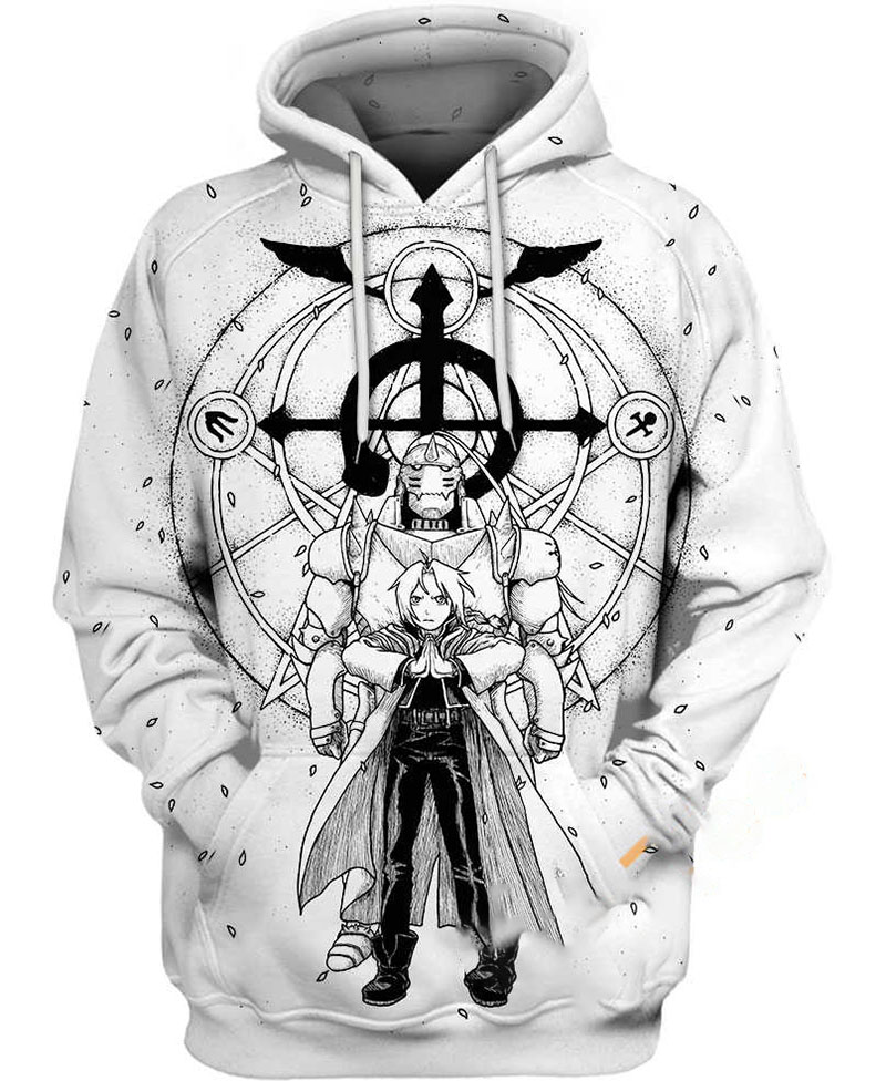 Equivelent Exchange Hoodie 3D