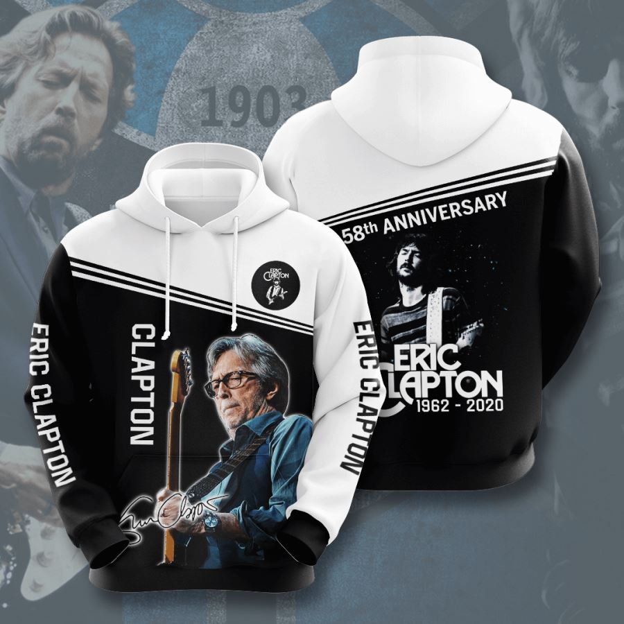 Eric Clapton Custom Hoodie 3D