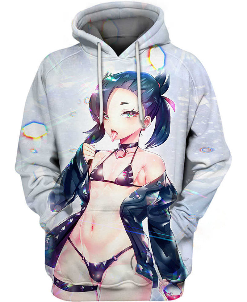 Erotic Tongue Hoodie 3D
