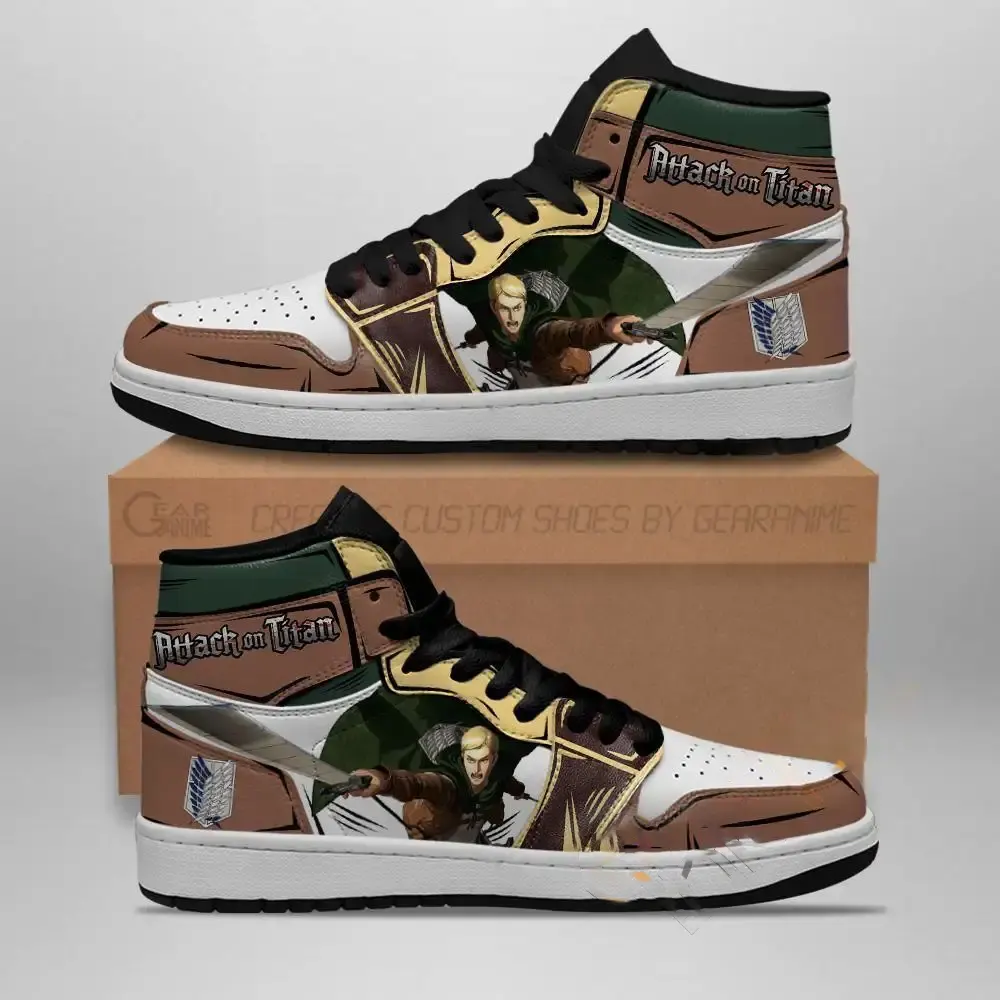 Erwin Smith Attack On Titan Anime Amazon Air Jordan Shoes