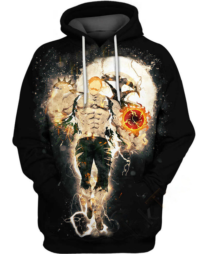 Escanor Hoodie 3D