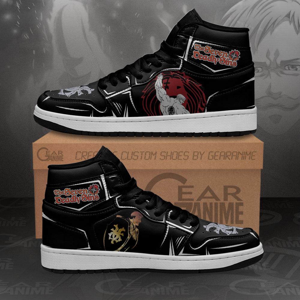 Escanor Sneakers Lion’s Sin Of Pride Anime Air Jordan Shoes
