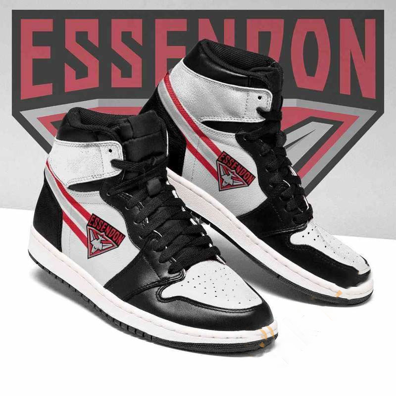 Essendon Bombers Afl Custom Air Jordan Shoes