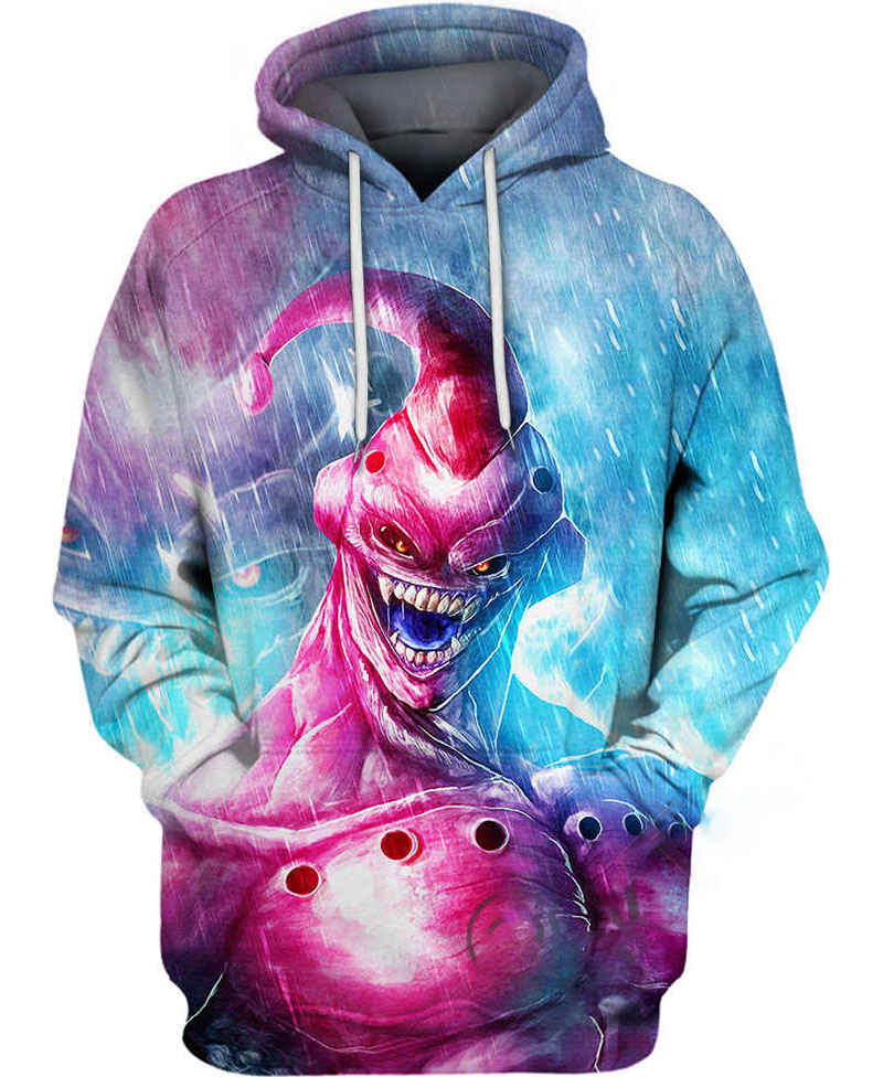 Evil Buu Hoodie 3D