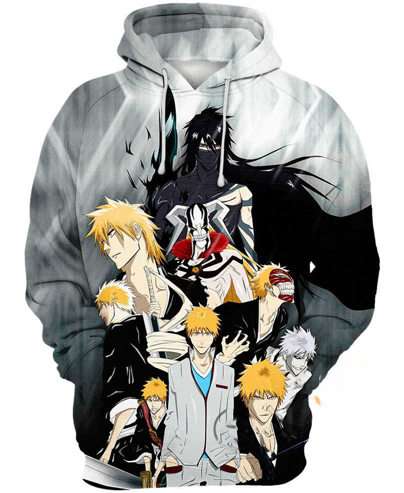 Evolution Of Ichigo Hoodie 3D