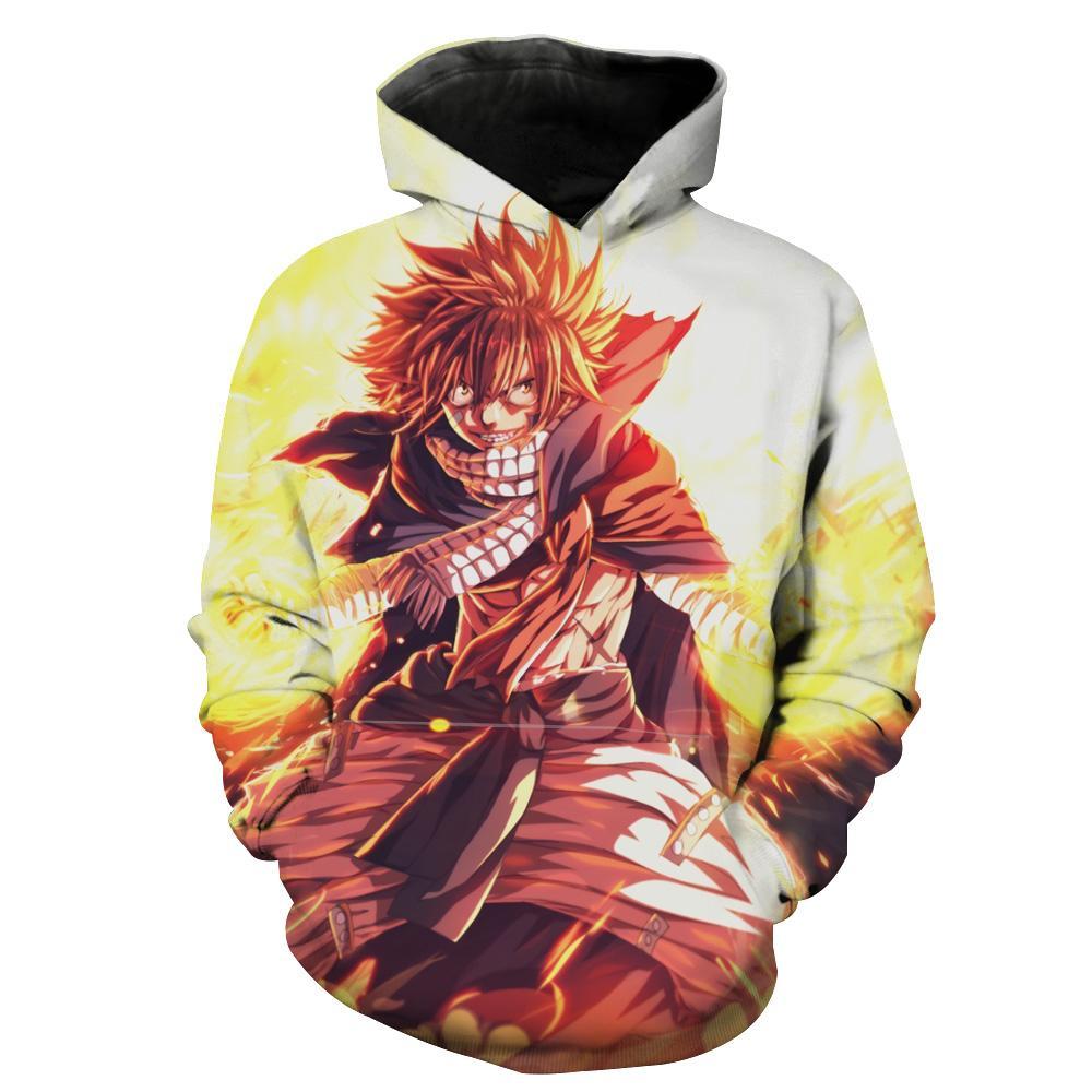 Fairy Tail Natsu Hoodie 3D