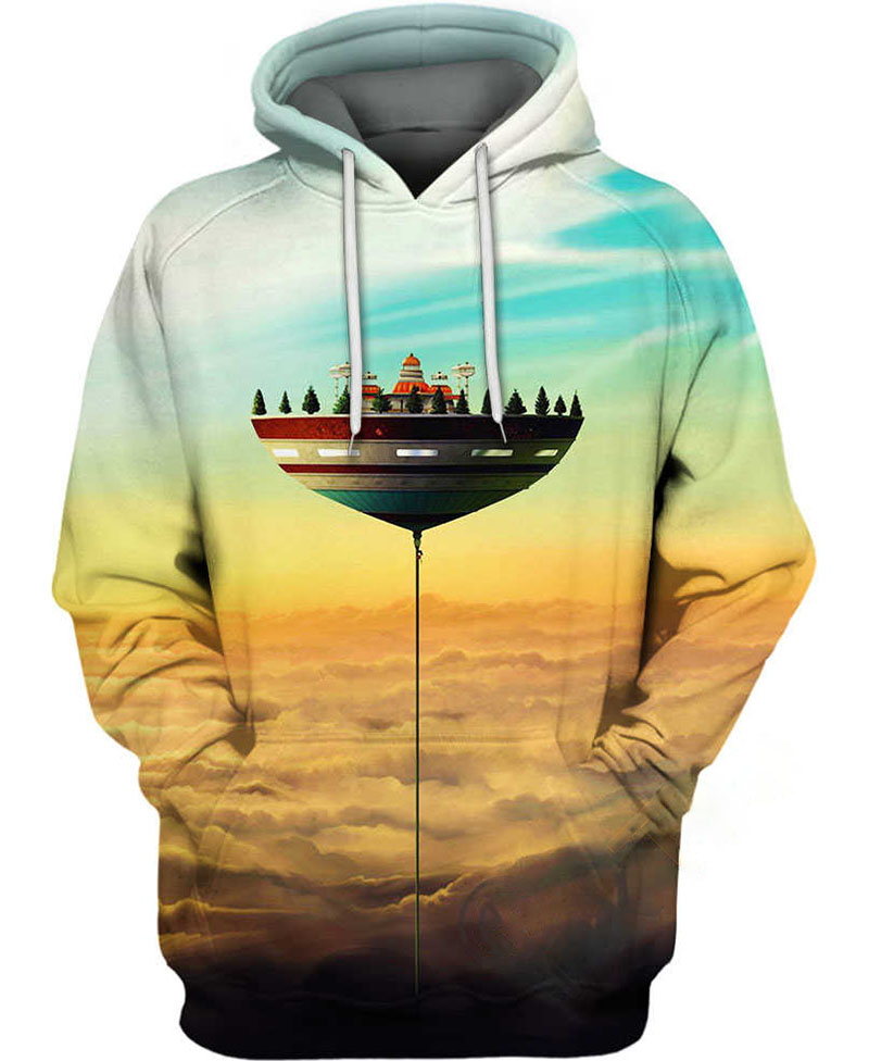 Famous Tower Kami Hoodie 3D