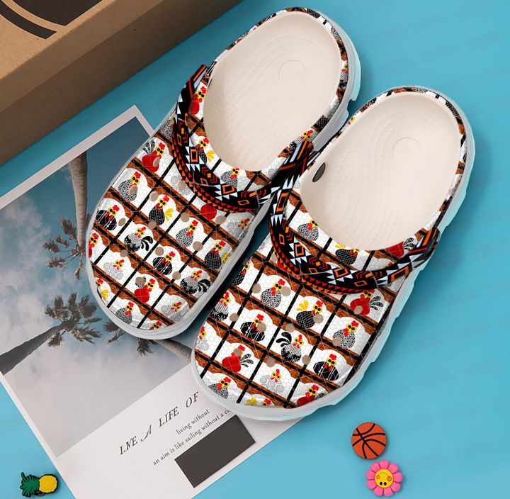 Farmer Love Chickens Crocs Clog Shoes