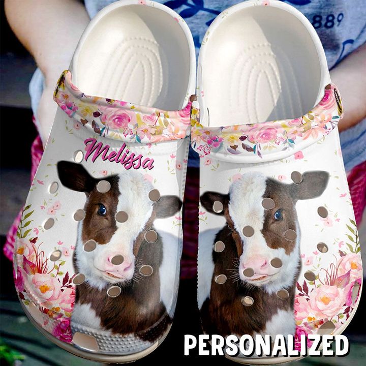 Farmer Personalized Cute Cow Crocs Clog Shoes