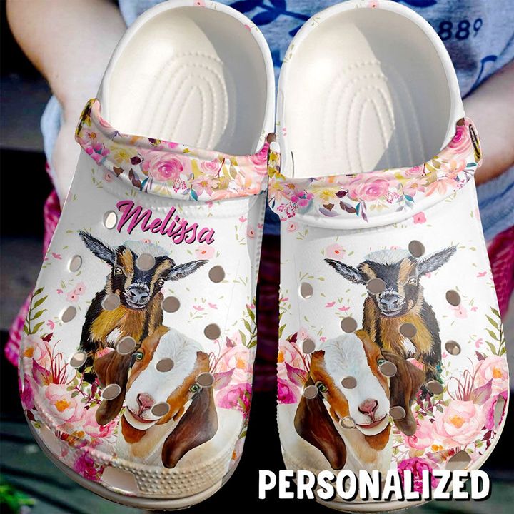 Farmer Personalized Cute Goats Crocs Clog Shoes