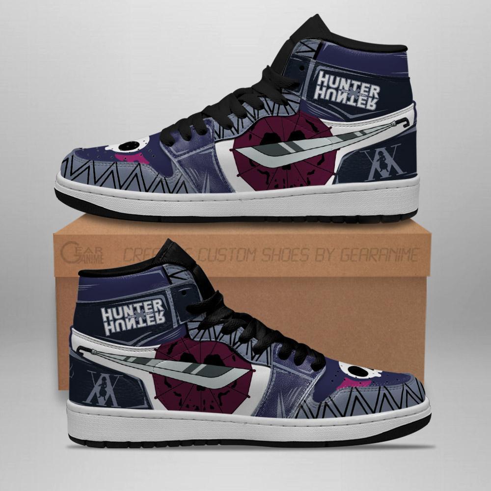 Feitan Hunter X Hunter Sneakers Sword Hxh Anime Air Jordan Shoes