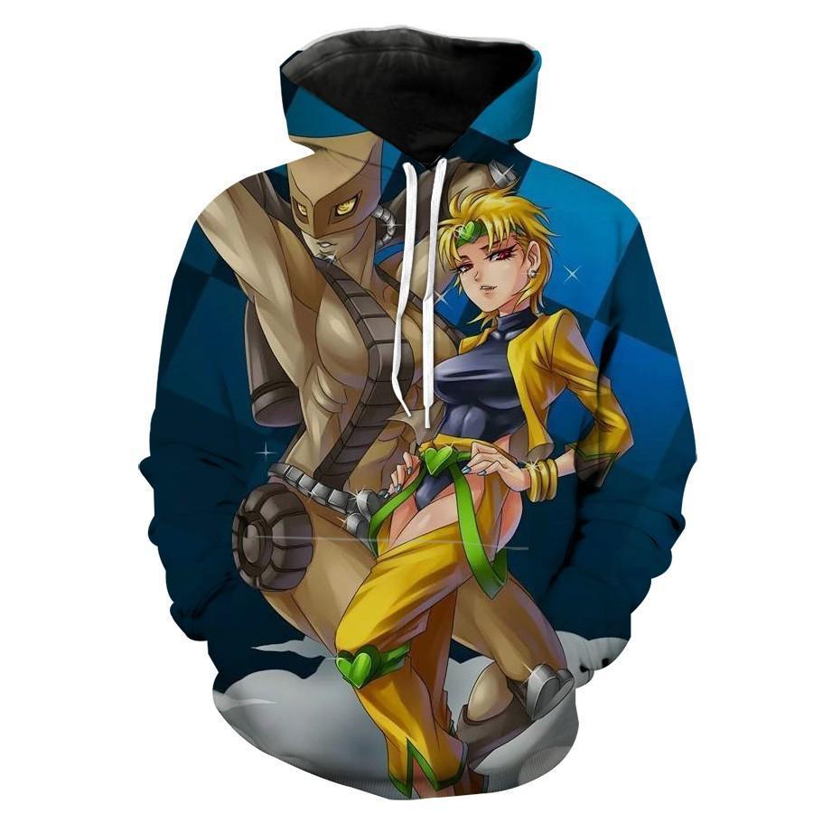 Female Dio Jojo Gender Bender Dio Hoodie 3D