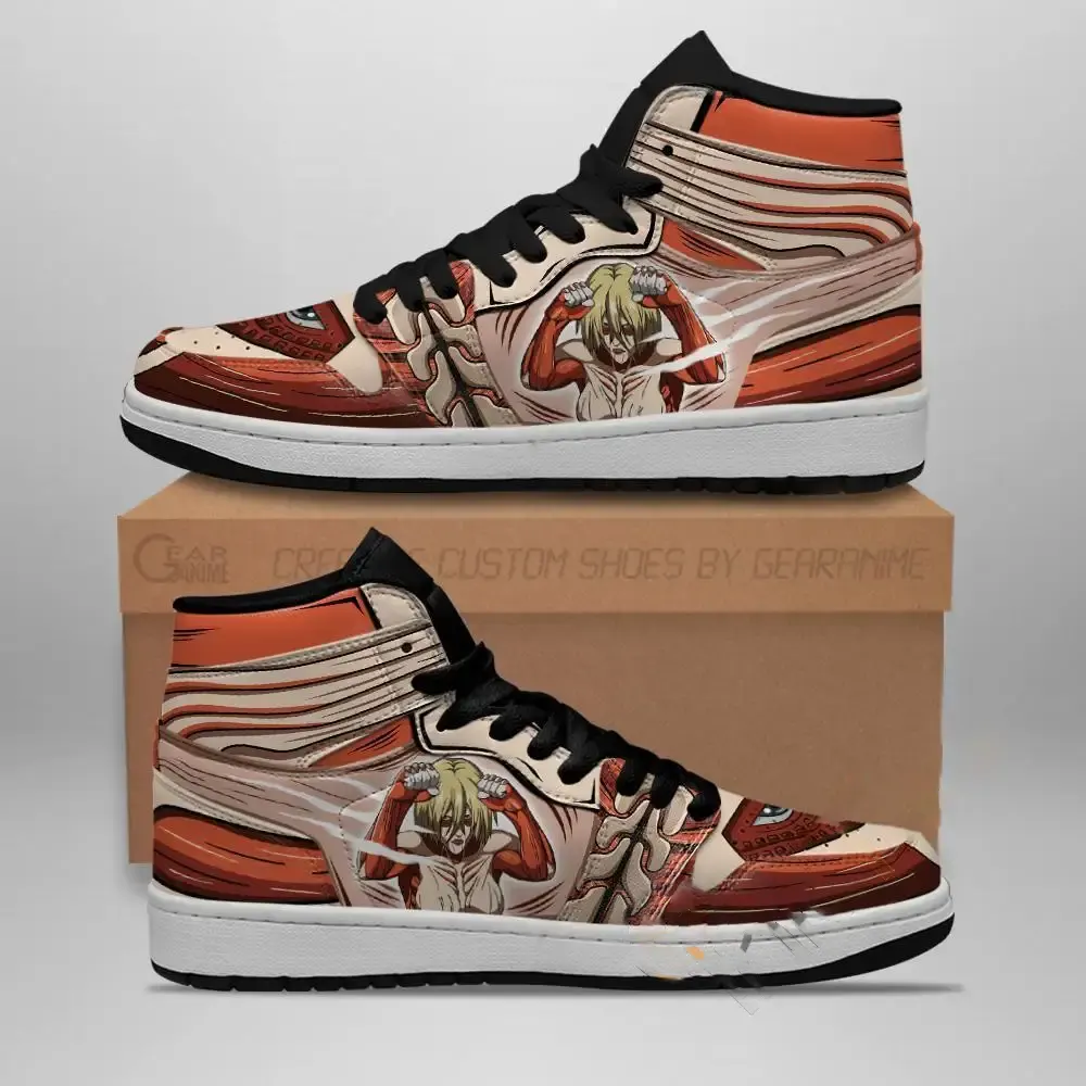 Female Titan Attack On Titan Anime Amazon Air Jordan Shoes