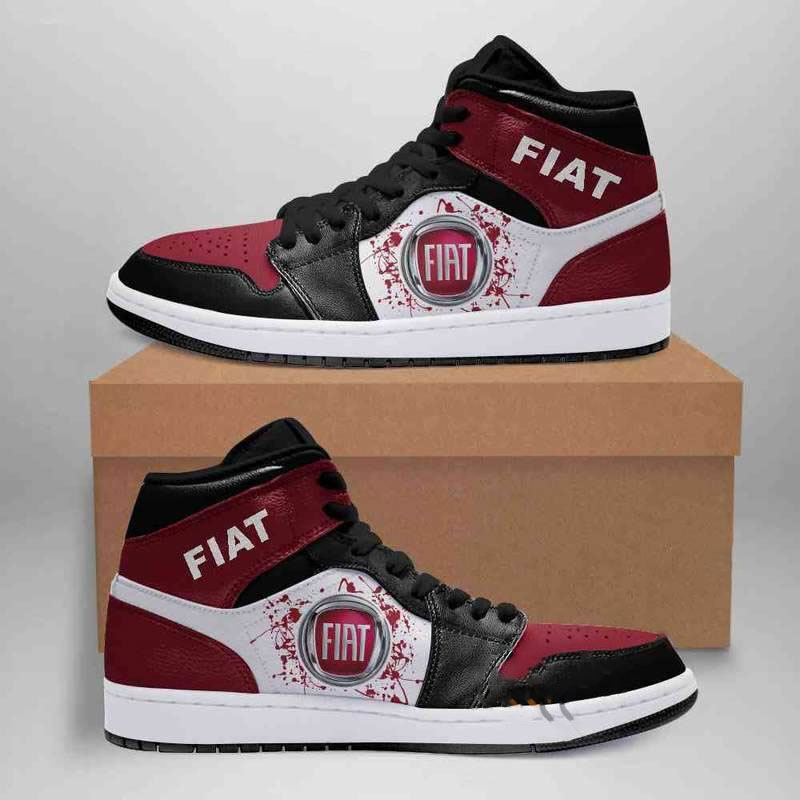 Fiat Automobile Car Custom Air Jordan Shoes