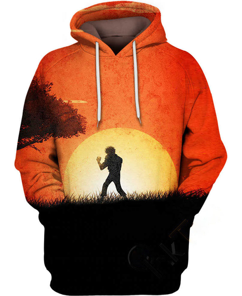 Fighting Spirit Hoodie 3D