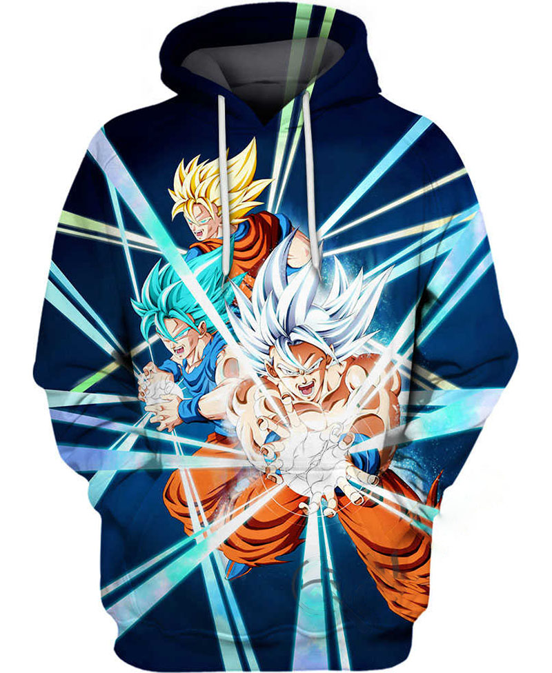 Final Kamehameha Dragon Ball Hoodie 3D