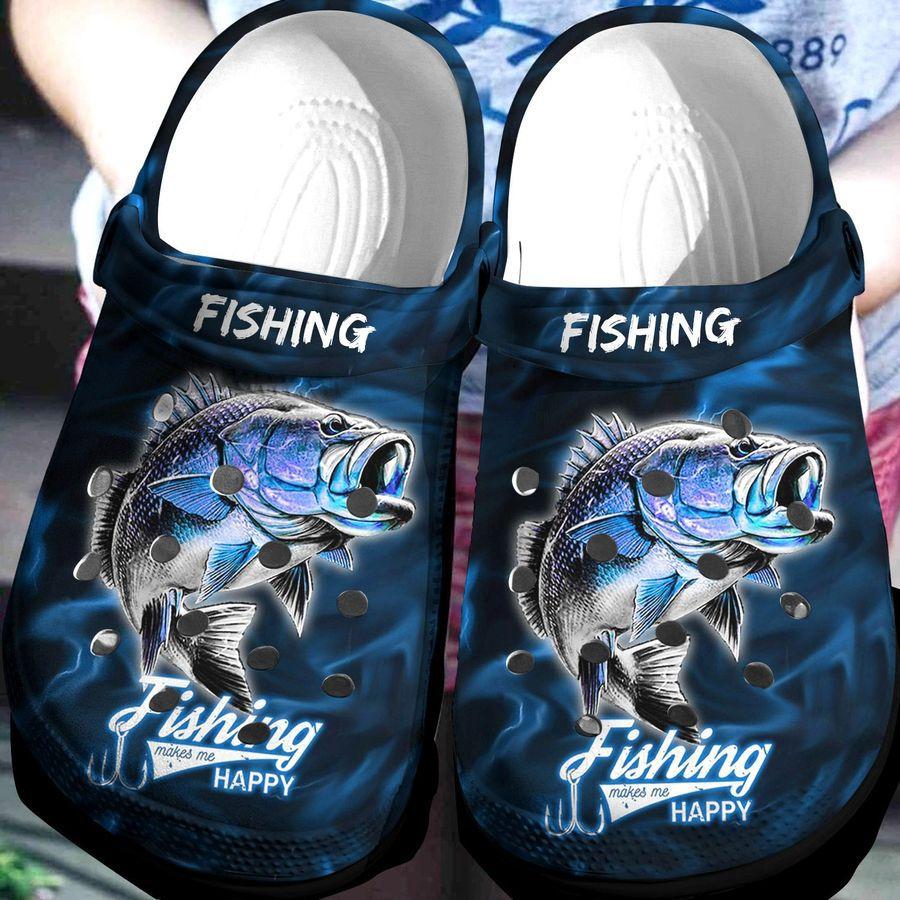 Fishing Crocs Clog Shoes