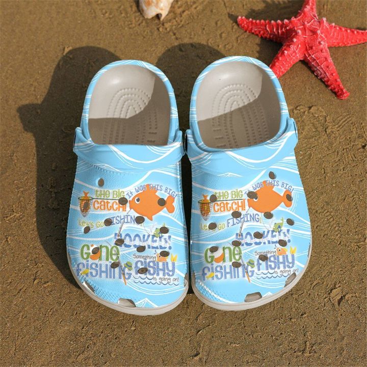 Fishing Is Fun Crocs Clog Shoes