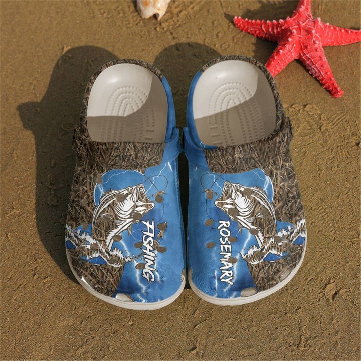 Fishing Personalized Crocs Clog Shoes