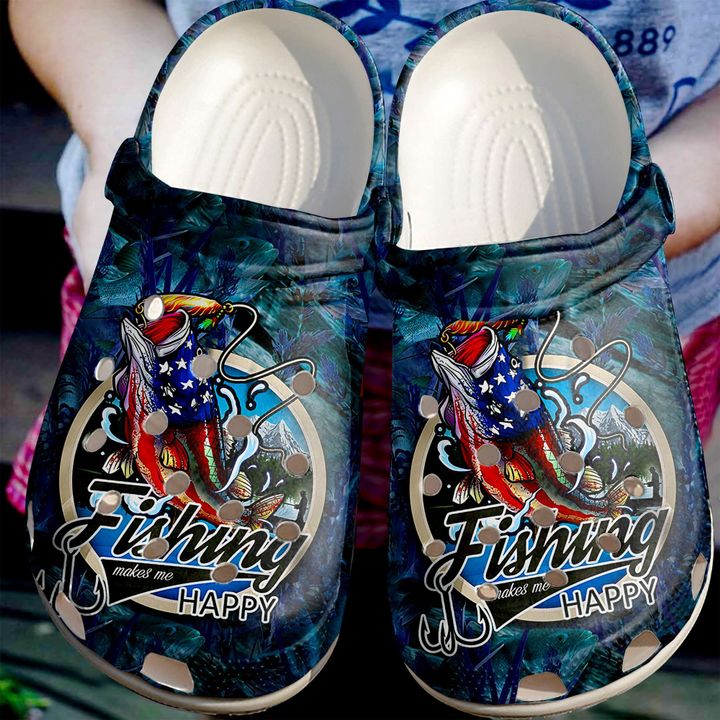 Fishing Crocs Clog Shoes