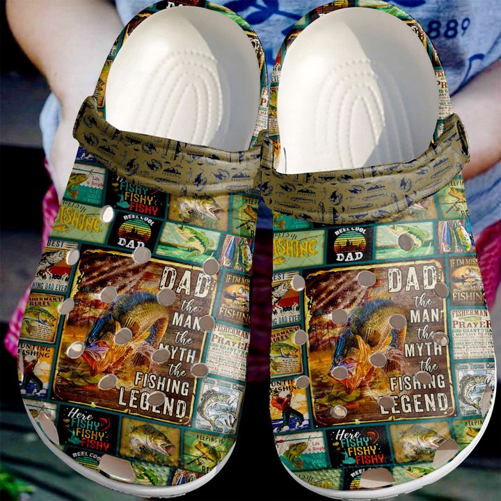 Fishing Time Crocs Clog Shoes