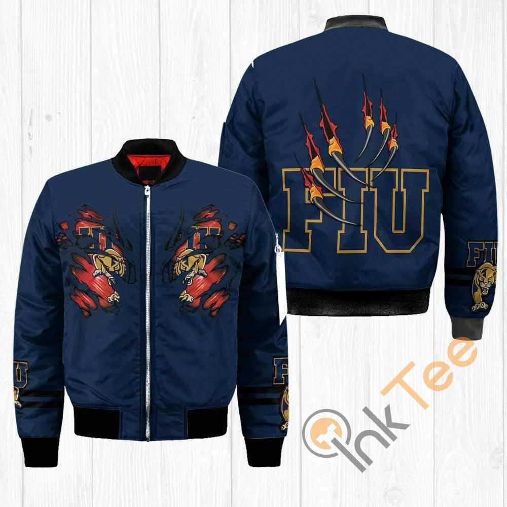 FIU Panthers NCAA Claws Apparel Best Christmas Gift For Fans Bomber Jacket