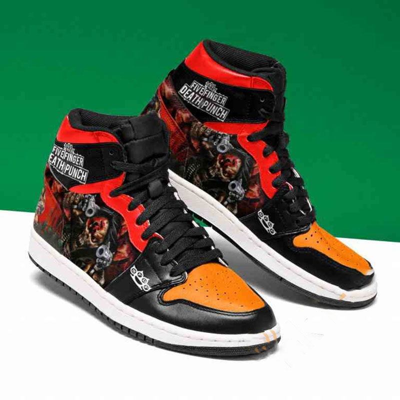 Five Finger Death Punch Custom Air Jordan Shoes