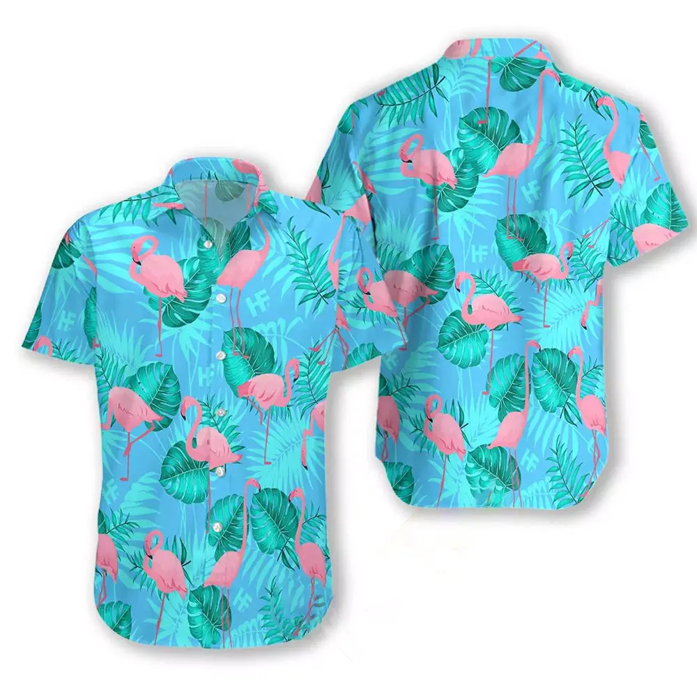 Flamingo 05 Hawaiian shirts