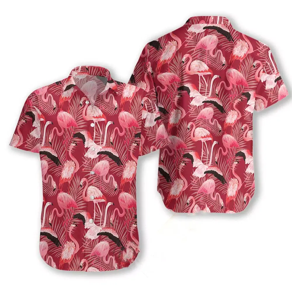 Flamingo Hawaiian shirts