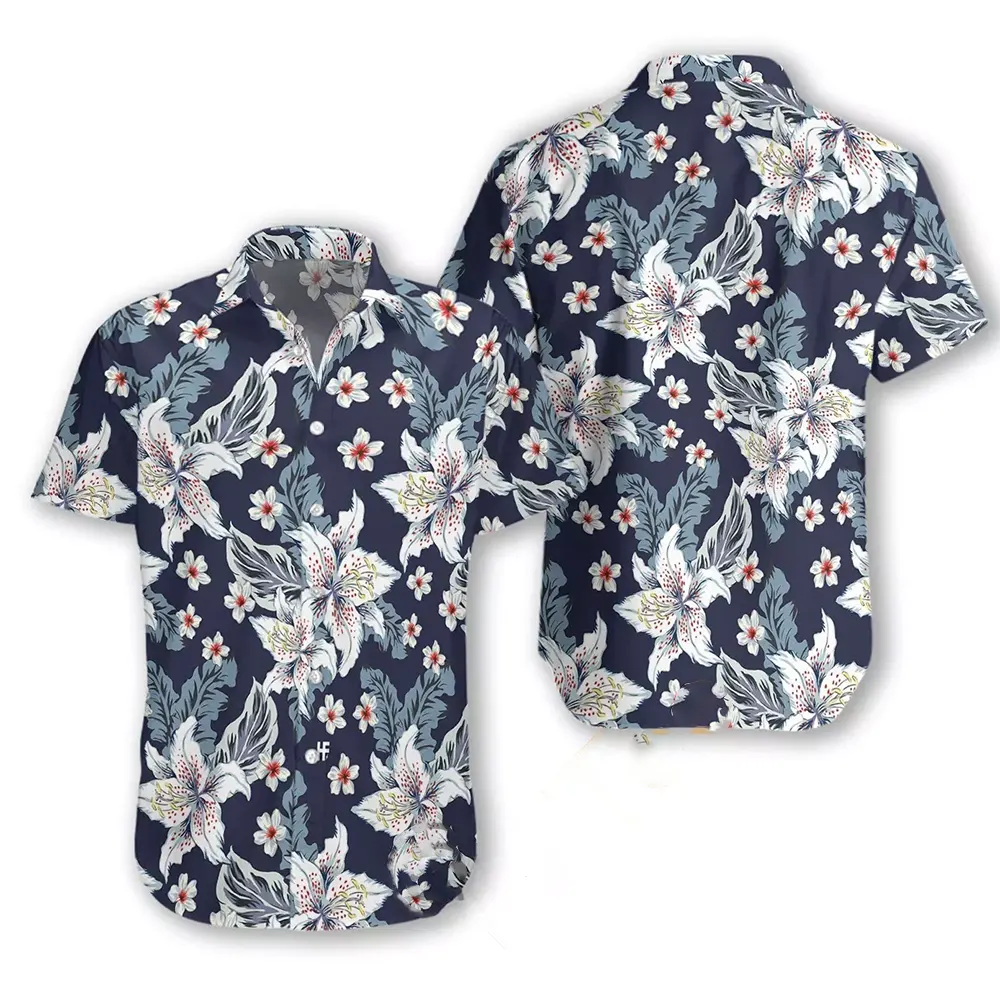 Floral Flower 02 Hawaiian shirts