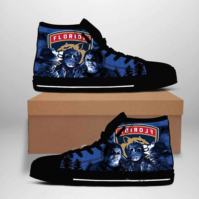 Florida Panthers Nhl Hockey High Top Shoes
