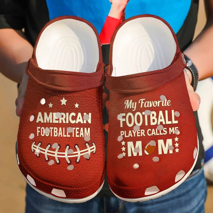 Football Mom Crocs Clog Shoes