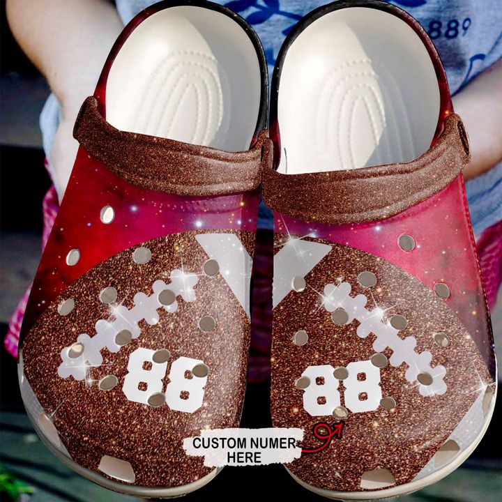 Football Personalized Lover Crocs Clog Shoes