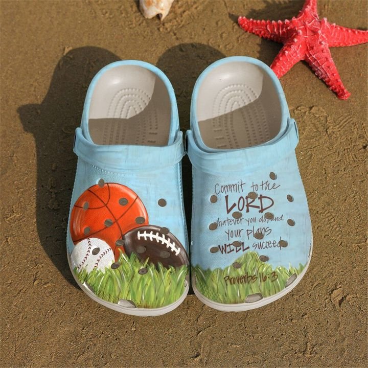 Football Your Plan Will Succeed Crocs Clog Shoes