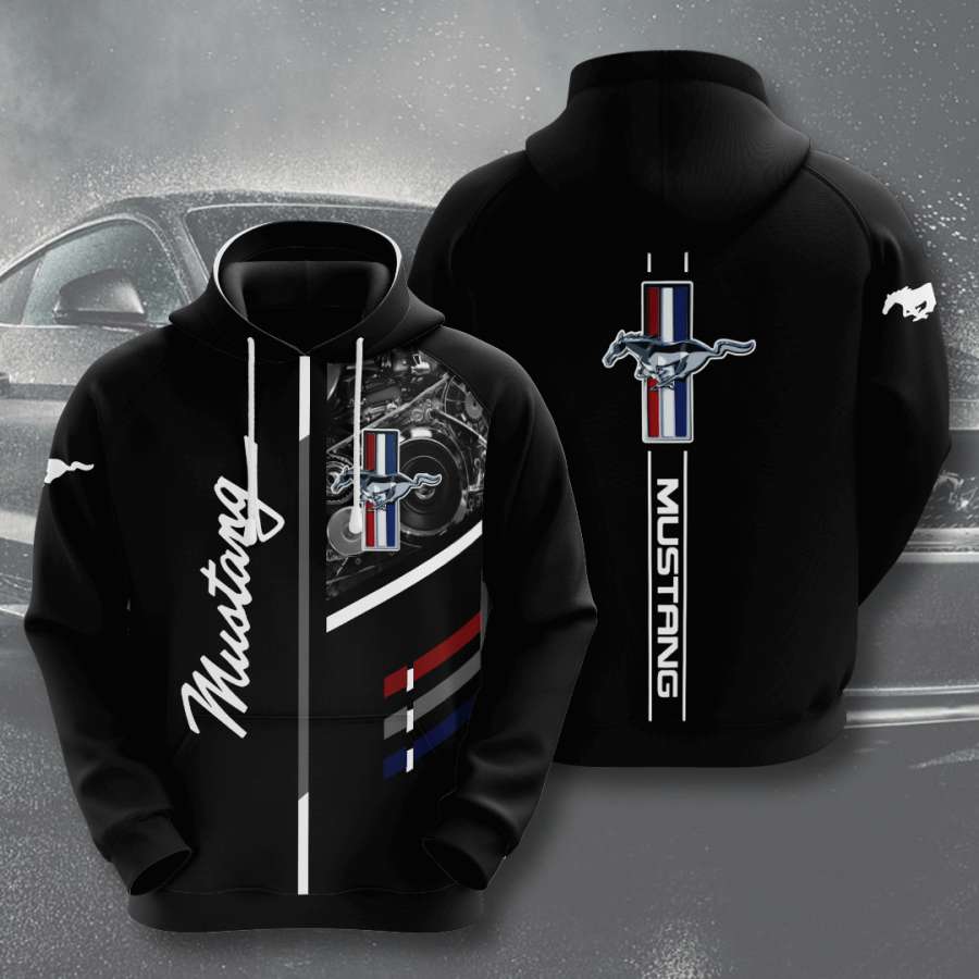 Ford Mustang Custom Hoodie 3D