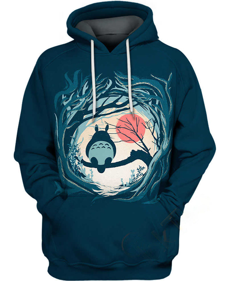 Forest Ranger Totoro Hoodie 3D