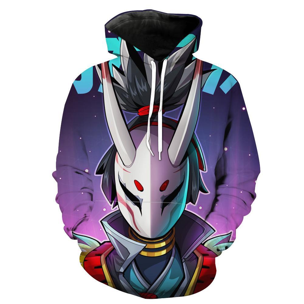 Fortnite Ands Nara Skin Hoodie 3D