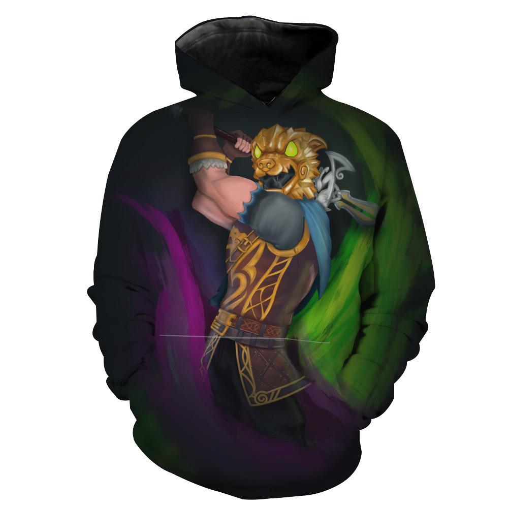 Fortnite Battle Hound Skin Fortnite Hoodie 3D