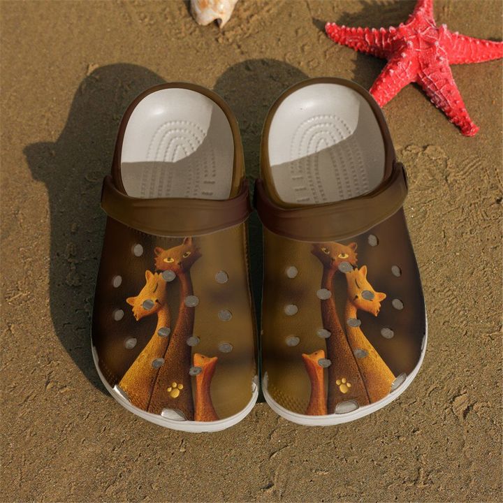 Fox Little Family Crocs Clog Shoes