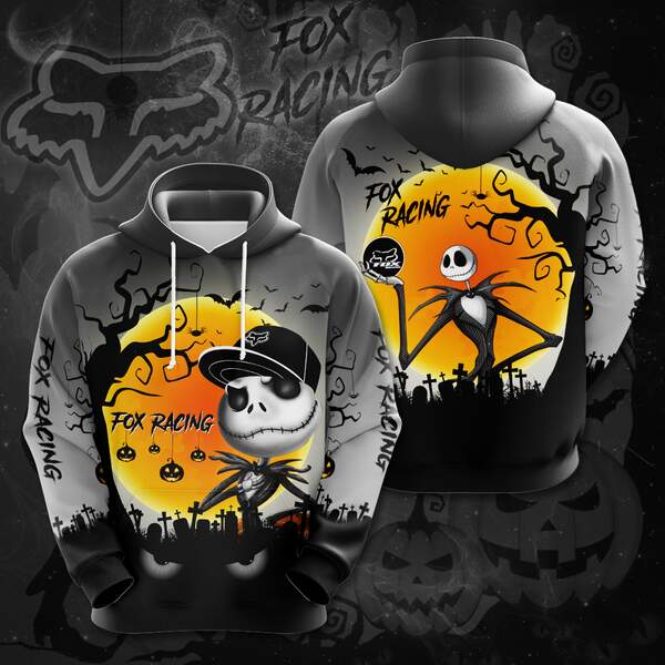 Fox Racing Custom Hoodie 3D