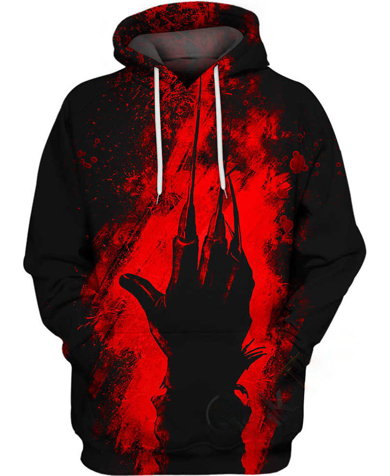 Freddy Krueger Hand Hoodie 3D
